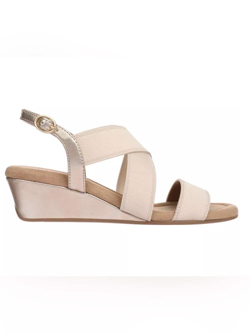 NEW Women's Vonniie Round Toe Wedge Sandals - Picture 3 of 15